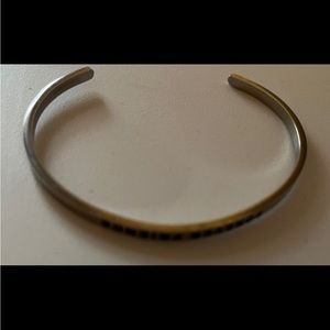 Mantraband stainless steel forever friend bracelet